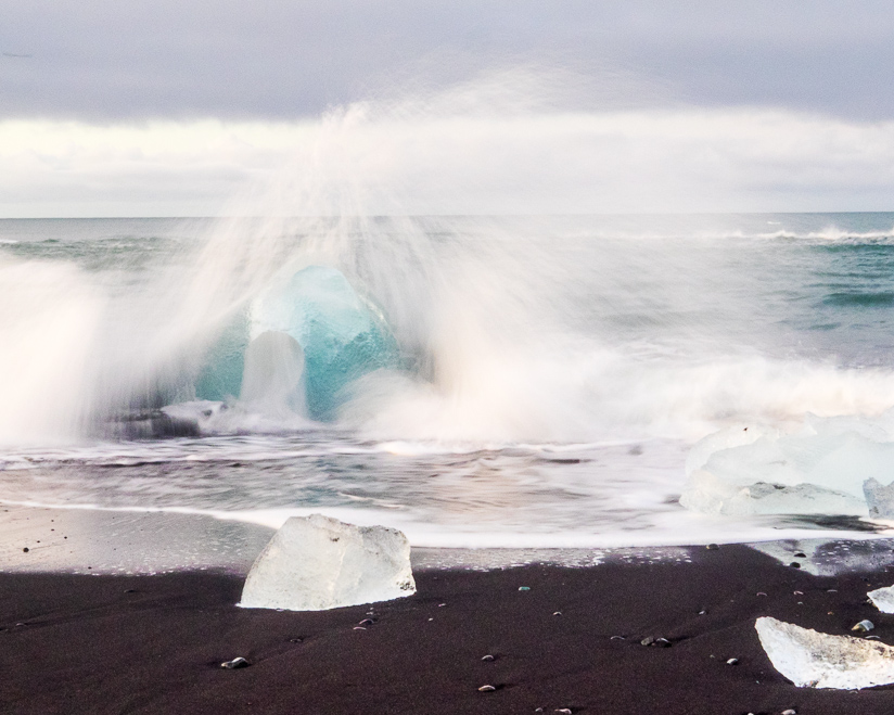 Ice Beach, Jökulsárlón, South Eastern Region