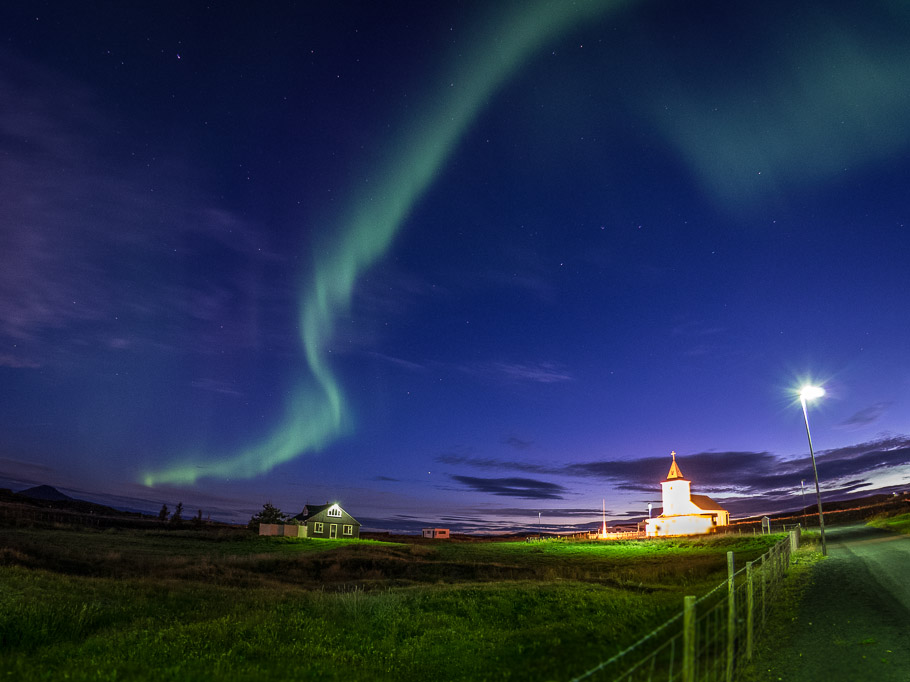 Aurora Borealis at Reynihlid