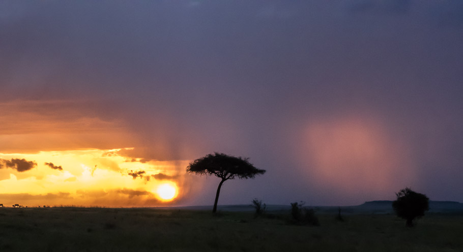 Stormy Mara Sunset - Maasai Mara