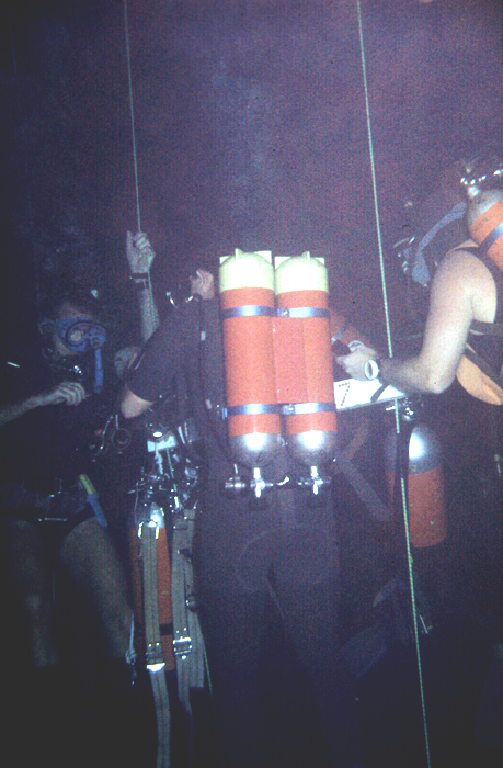 Helium decompression